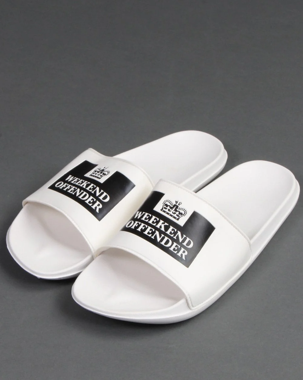 Weekend Offender La Piscine Slides White - Image 2