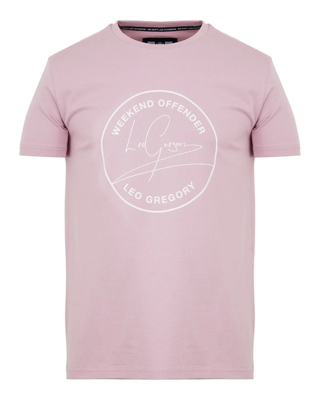 Weekend Offender Leo Gregory T Shirt Lilac - Image 2