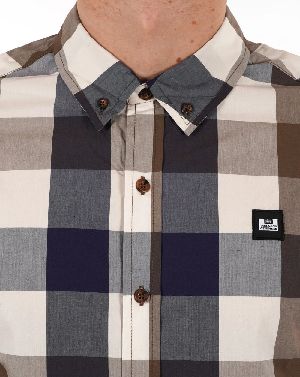 Weekend Offender Lisbon Shirt Large House Check - Image 2