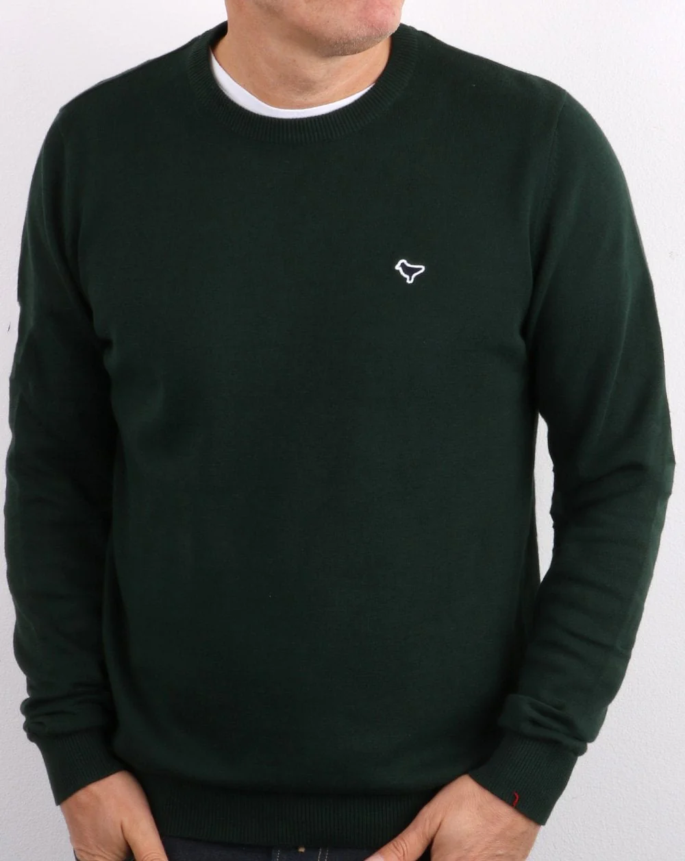 Weekend Offender Napoli Knit Deep Forest - Image 2