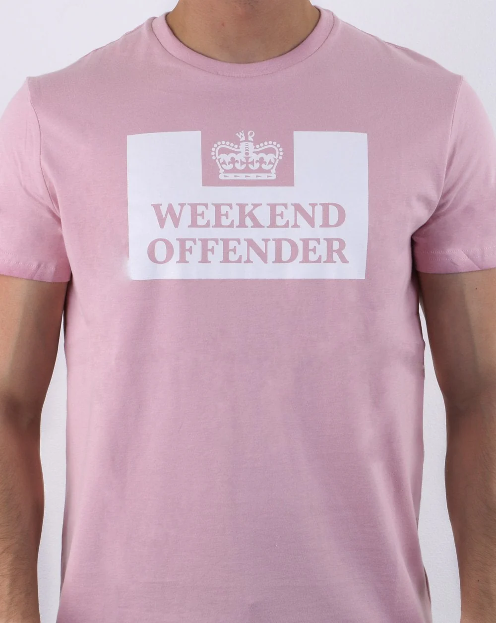 Weekend Offender Prison T-shirt Pink - Image 4