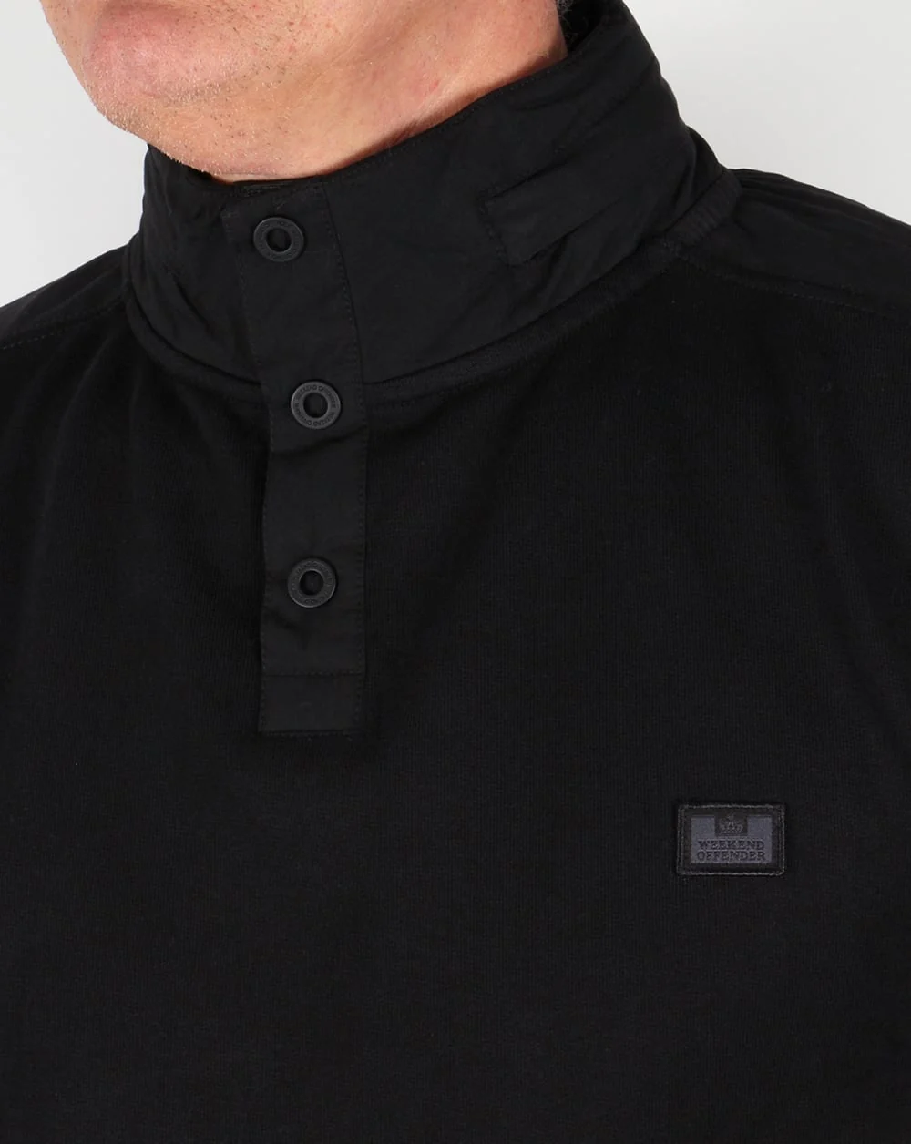 Weekend Offender Raimi Sweatshirt Black - Image 2