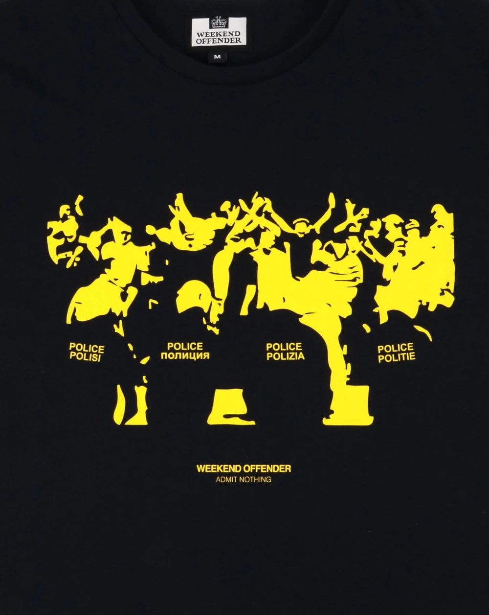 Weekend Offender Riot T-shirt Navy - Image 2