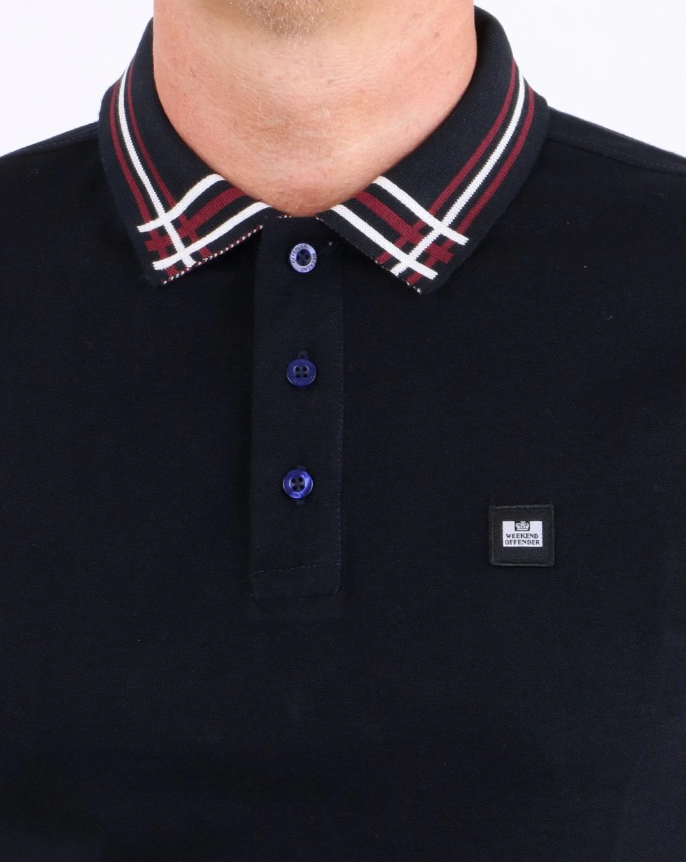 Weekend Offender Rivera Polo Navy - Image 3