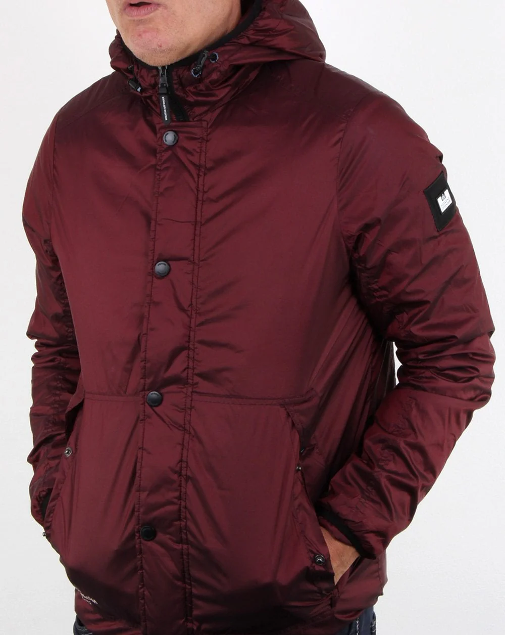 Weekend Offender Robinson Jacket Burgundy