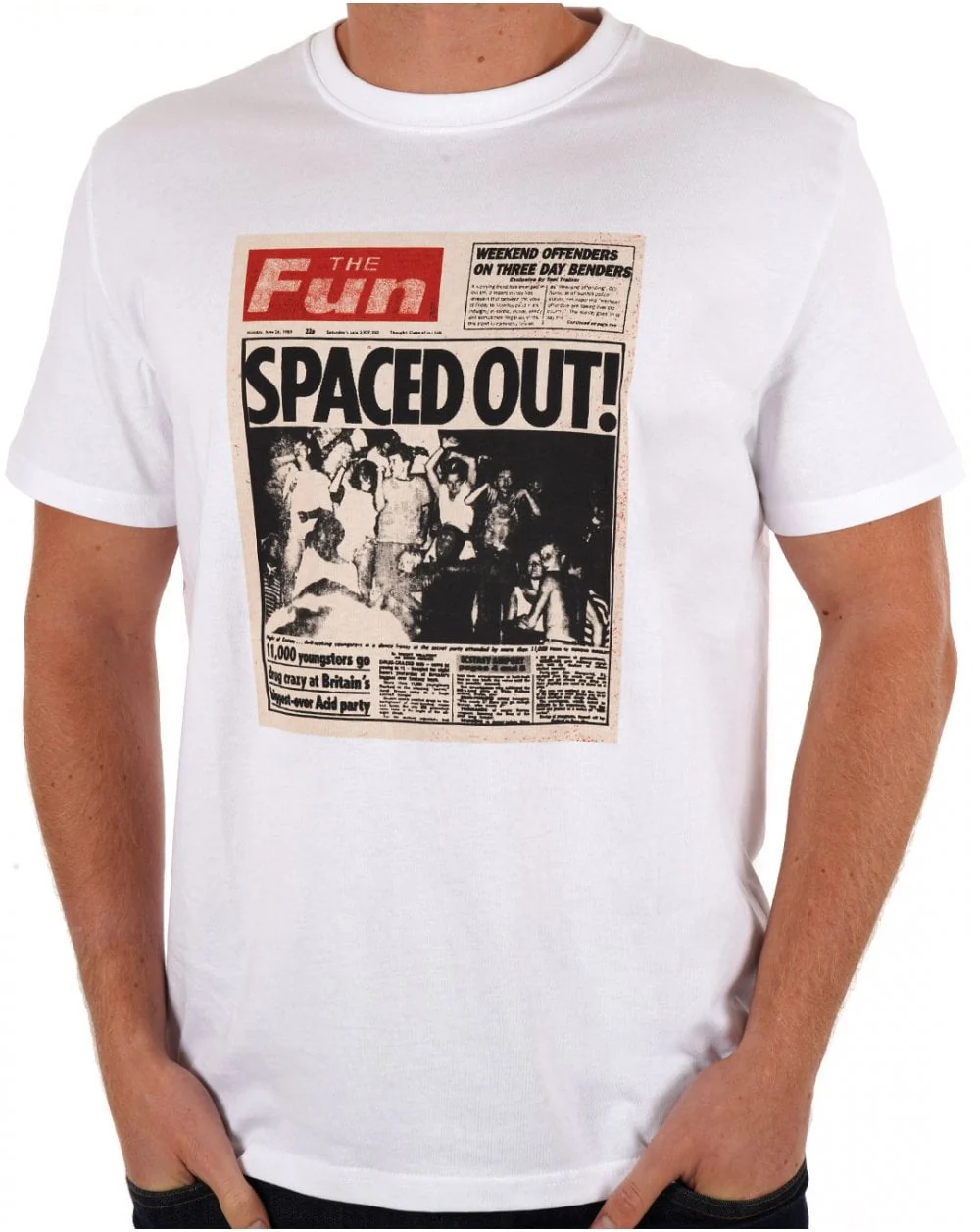 Weekend Offender The Fun Anniversary Tee White