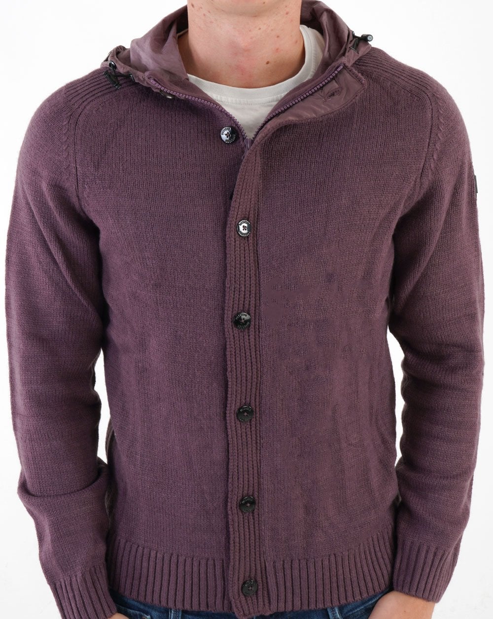 Weekend Offender Toledo Knit Dark Grape - Image 3