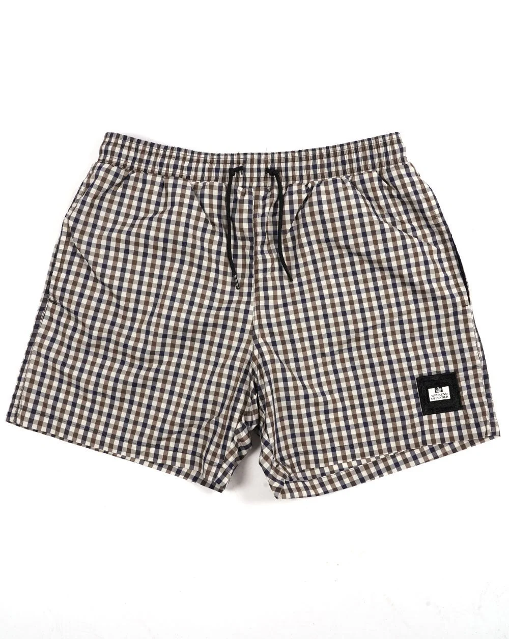 Weekend Offender Varadero Check Swim Shorts Mid Check