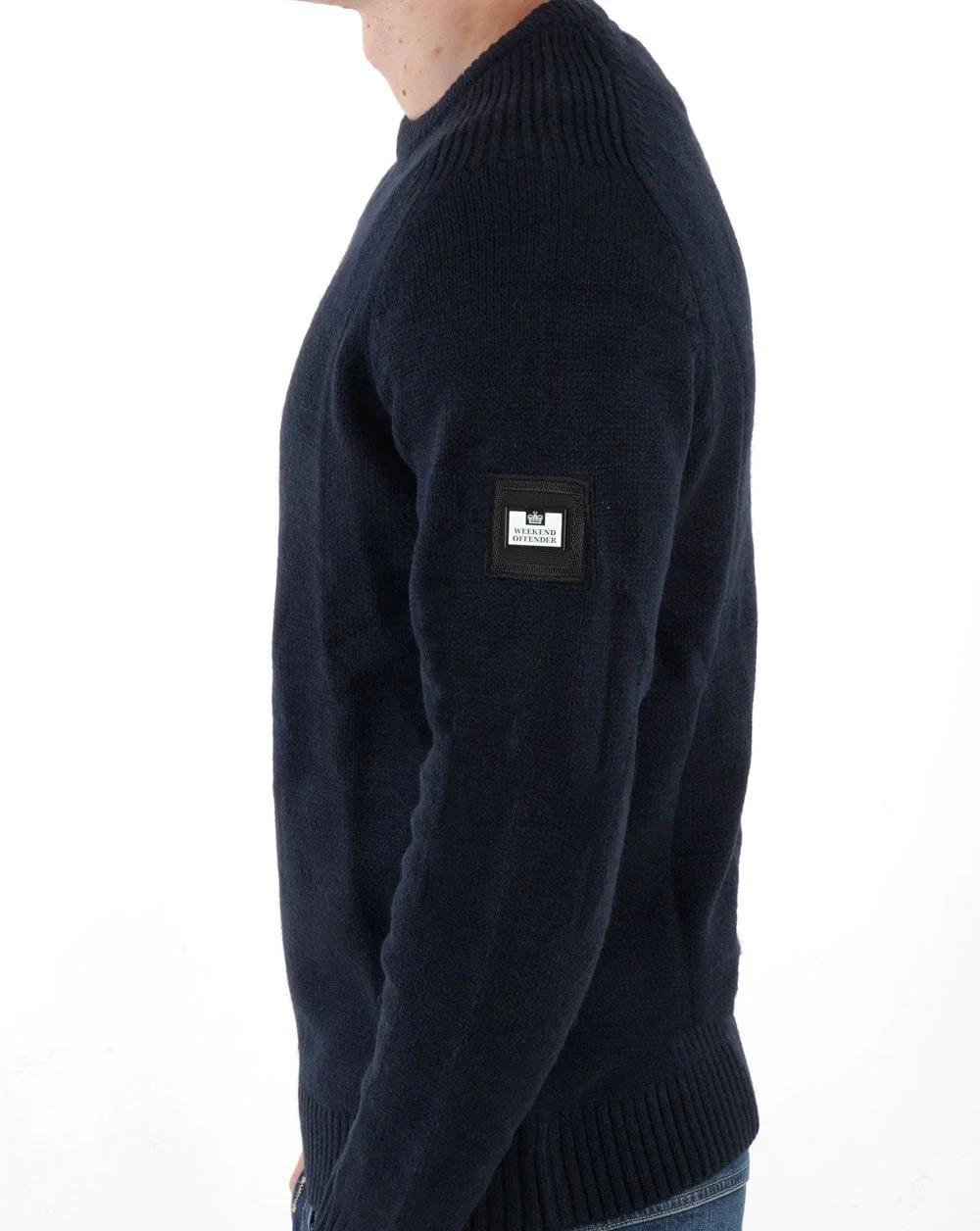 Weekend Offender Zagreb Knit Navy - Image 3